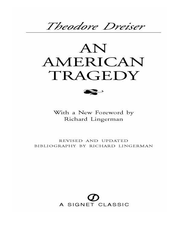 An American Tragedy