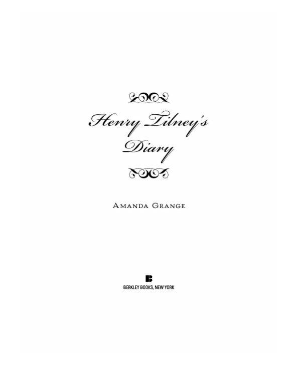 Henry Tilney's Diary