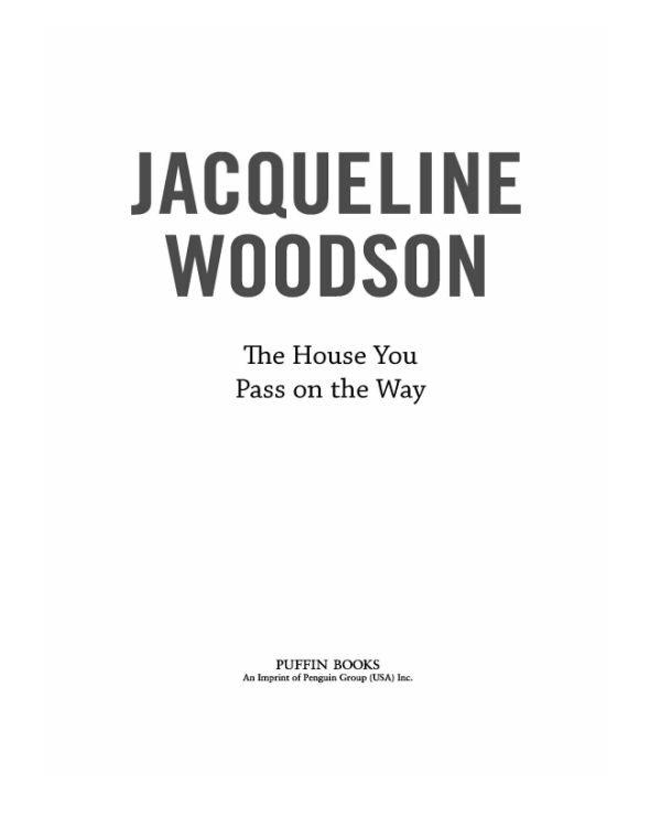 House You Pass on the Way