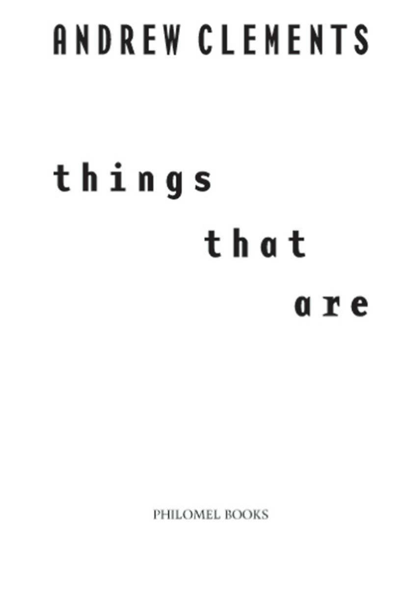 Things That Are