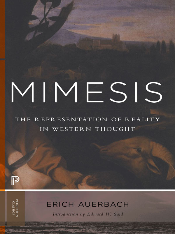 Mimesis: The Representation of Reality in Western Literature