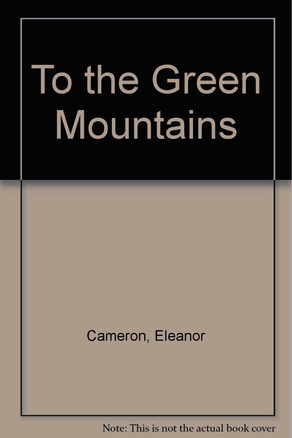 To the Green Mountain