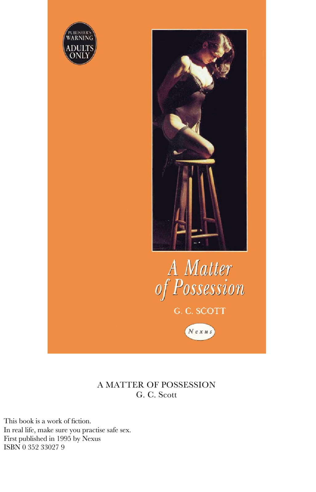 A Matter of Possession