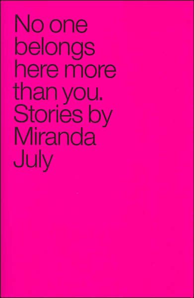 No One Belongs Here More Than You