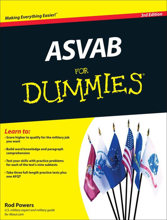 ASVAB for Dummies 3rd Edition